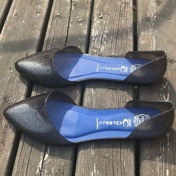 JEFFREY CAMPBELL Jelly Love D’Orsay Glitter Flats - Picture 5 of 9